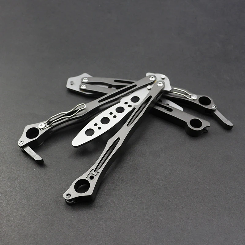 Тренировочный нож-бабочка из стали для самообороны каждый день | Инструменты