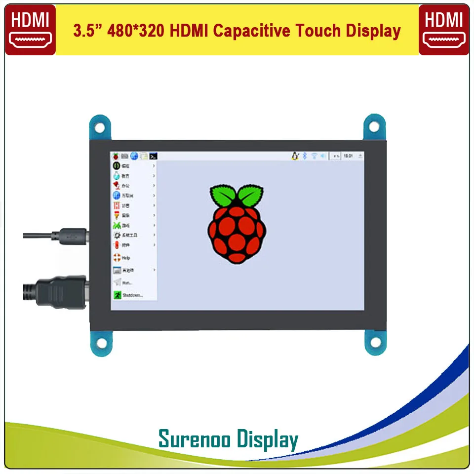 3 5 Дюймовый 320*480 HDMI TFT ЖК модуль экран монитор и USB емкостная сенсорная панель для