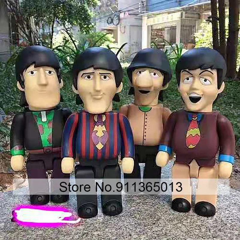 

Bearbricklys 28cm 400% Bear&bricklys Toy Blocks Bear Toy Action Toy Figures Garage Kits Dolls Kids Toys