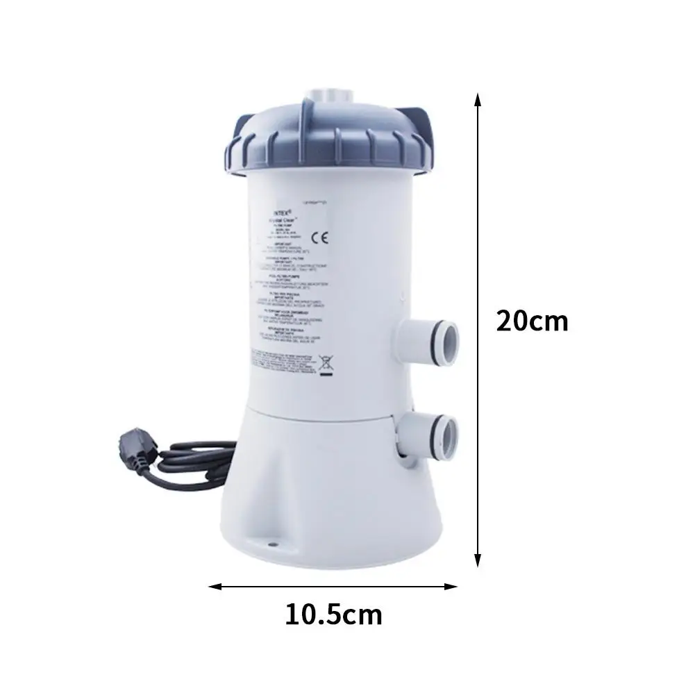 

Swimming Pool Filter Pump Durable Reusable Pool Filter Pump Water Cleaner Easy To Install Filter Pump Pool Water Cleaning Kit