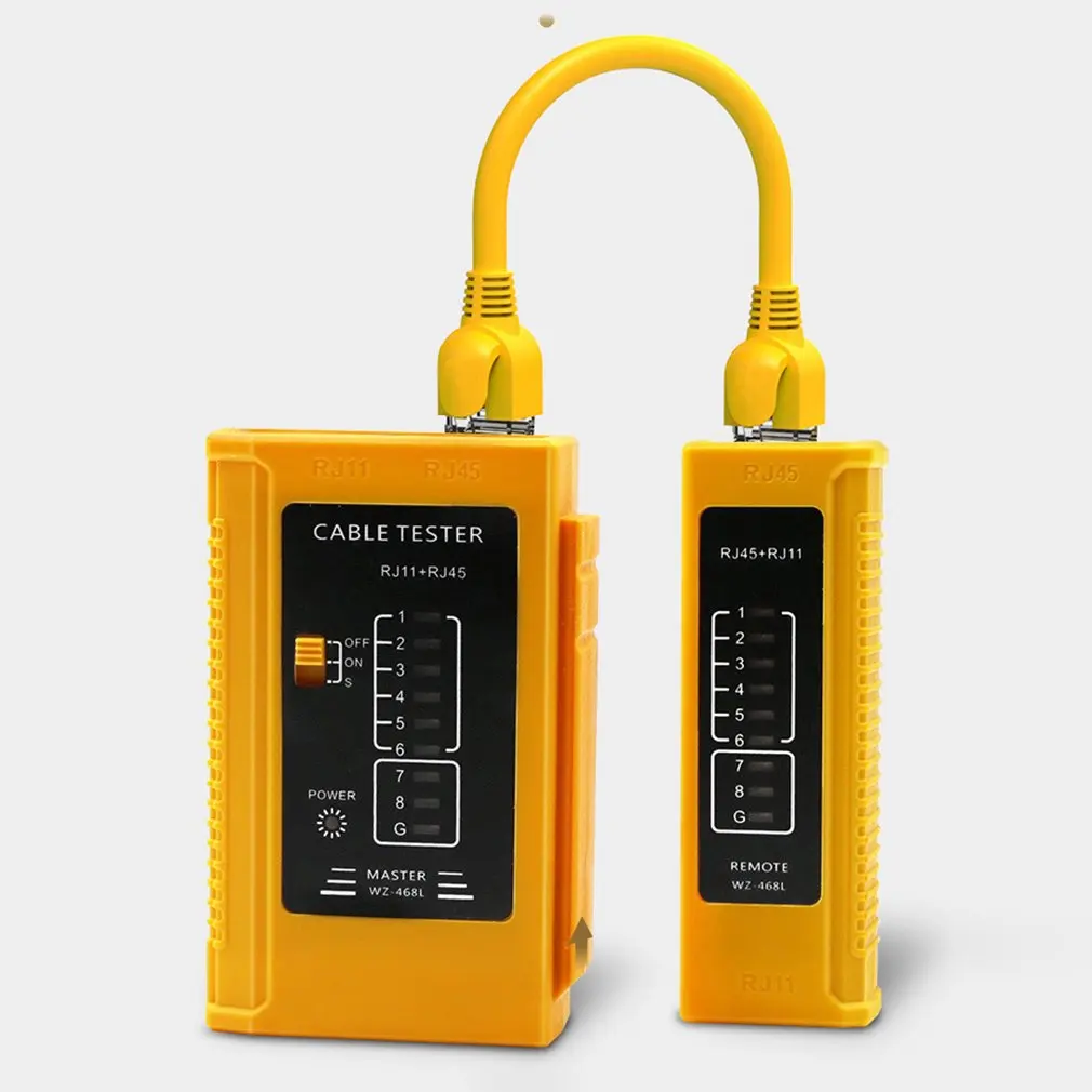 Тестер сетевого кабеля Многофункциональный тестер проверка Телефонного Кабеля