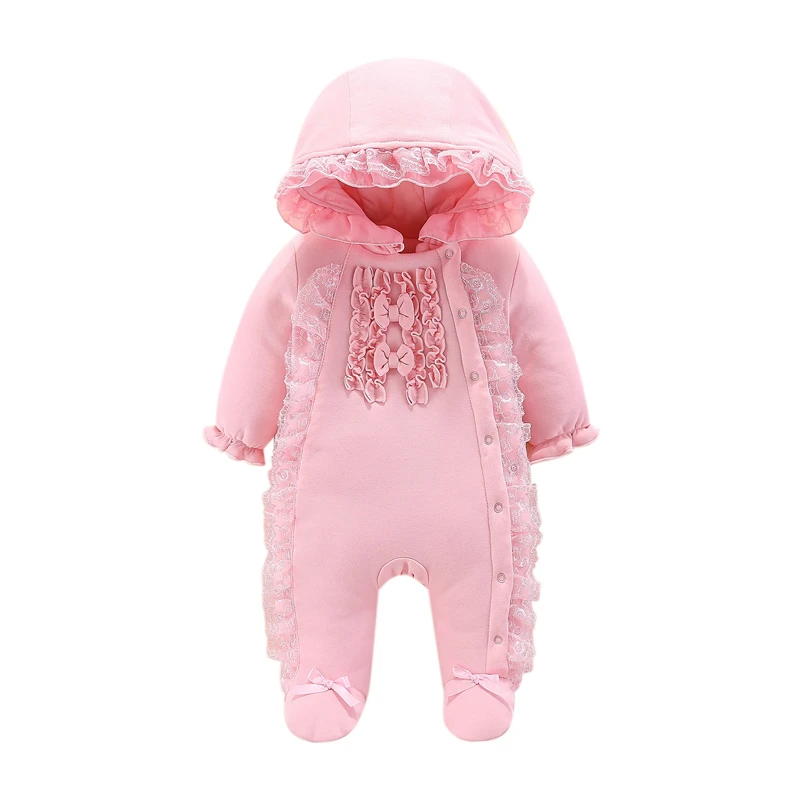 

2020 New Infant Baby Costume Rompers Clothes Cold Winter Boy Girl Garment Thicken Warm Comfortable Pure Cotton Coat Jacket Kids