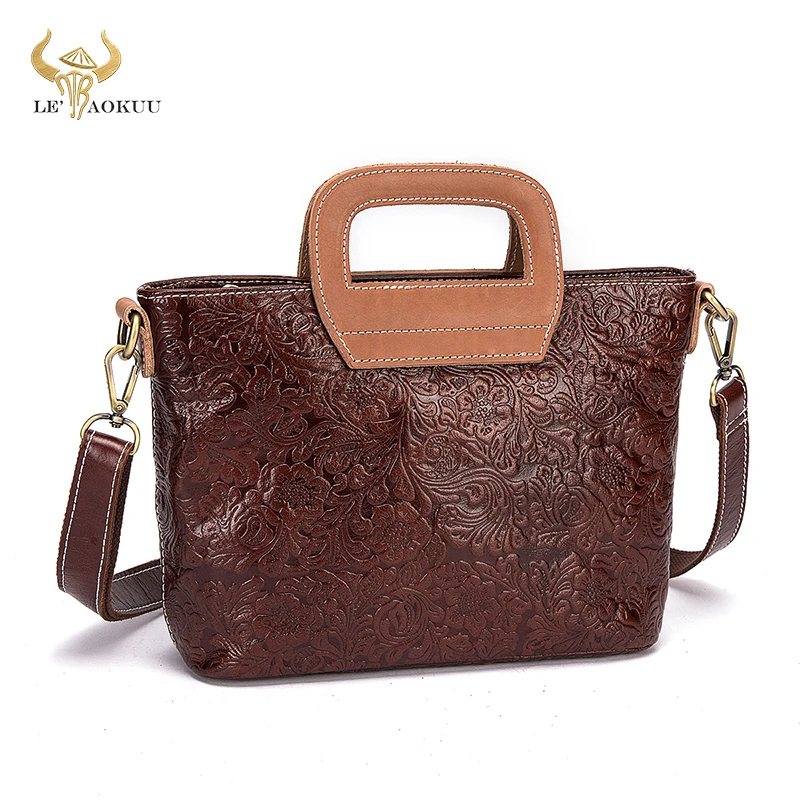 Grain Real Leather Luxury Ladies Female Coffee Shopping Purse And Handbag Over The Shoulder bag Women Designer Tote bag 8277