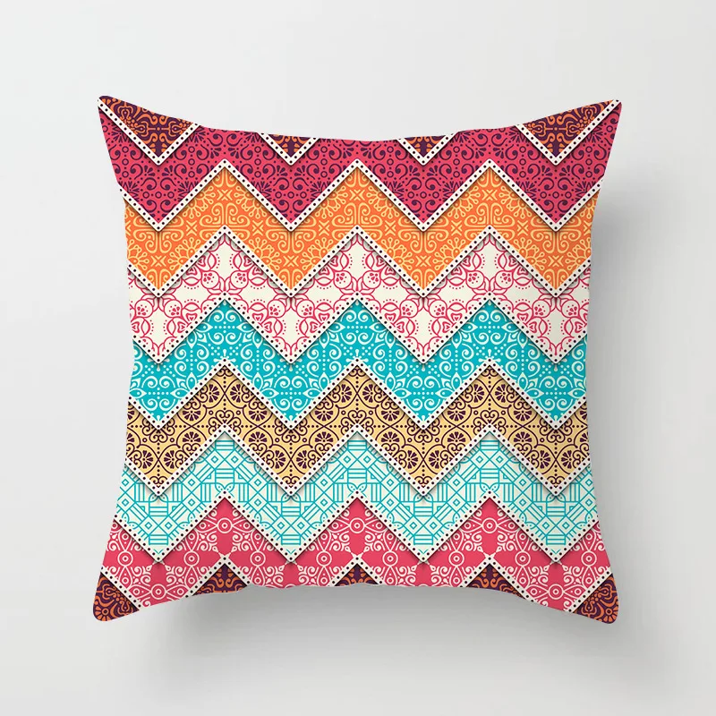 Красочные Мандала наволочка для декоративных подушек чехол подушки из