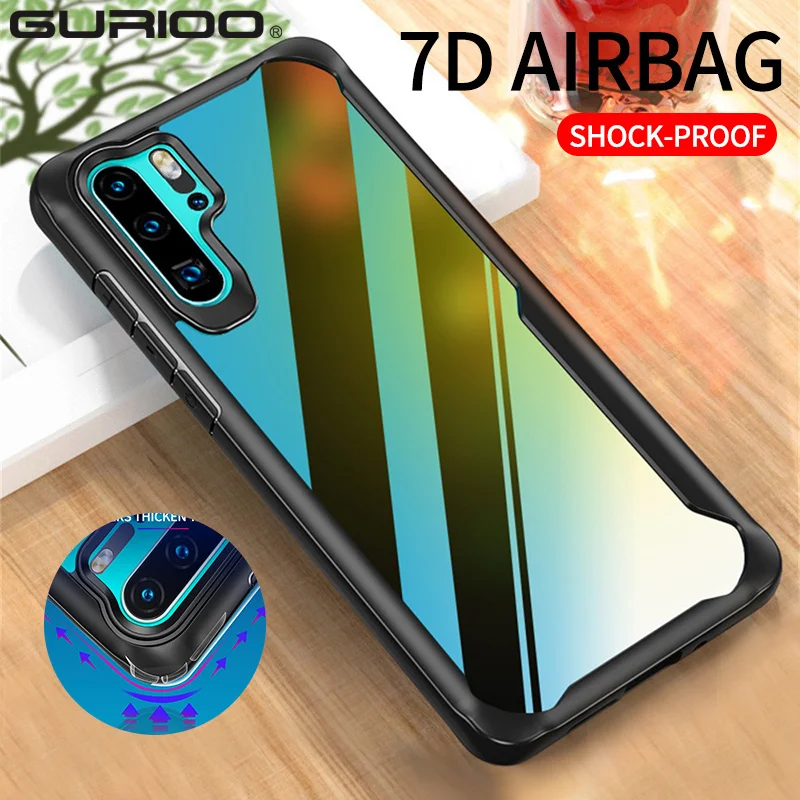 Luxury Soft TPU Bumper Case for huawei mate 10 20 p20 p30 pro lite Shockproof Silicone Cover Nova 3 3i 4 P Smart Plus Y6 Y9 2018 | Мобильные