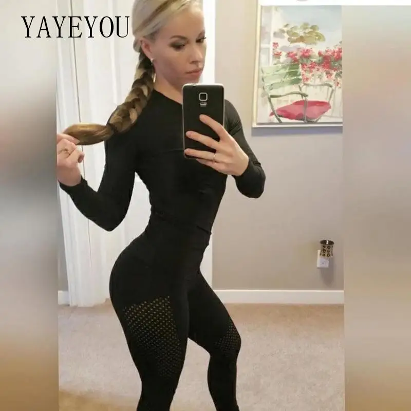 YAYEYOU, женские сексуальные дышащие леггинсы, для упражнений, пуш-ап, тонкие, для тренировок, с высокой талией, женские леггинсы