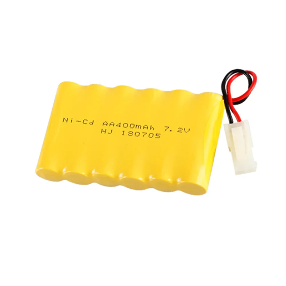 

7.2V 400mAh Ni-CD Battery For Huanqi 516 558 549 RC toys Cars Tanks truck boat Spare Parts 6* AA nicd Batteries Pack 1PCS