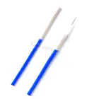 Коаксиальный радиочастотный кабель 1 шт., 3 фута, RG316, цвет синийчерныйкоричневый, 50 ом, коннектор 1 м