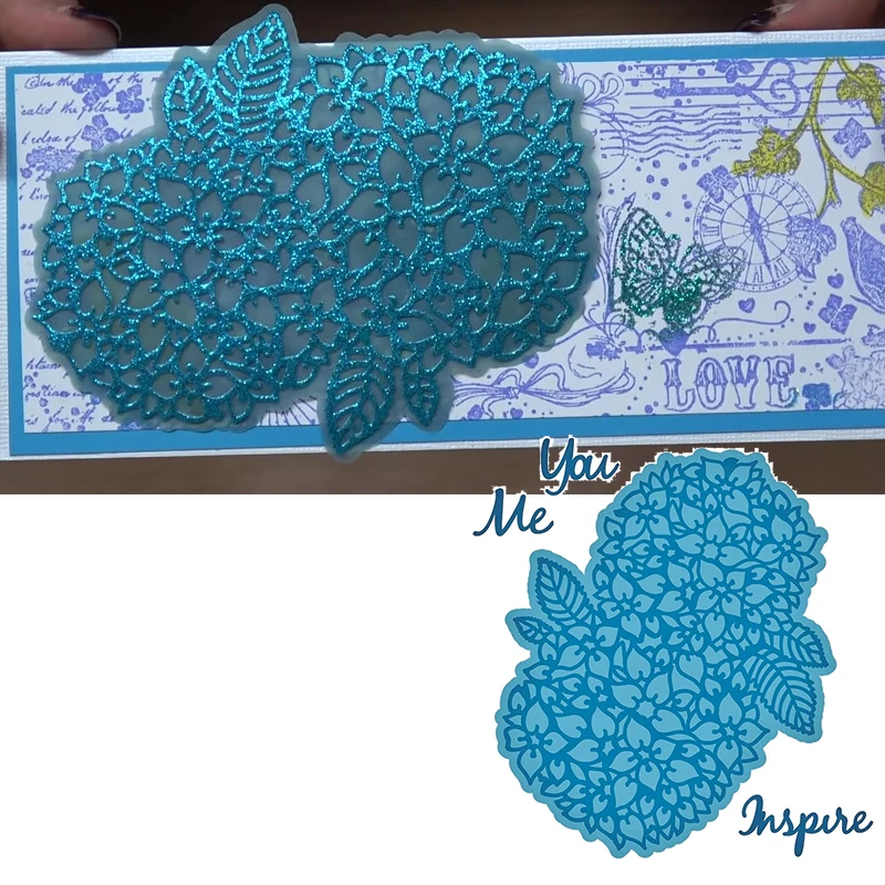 Металлические пресс-формы для гортензии больших листьев изготовления карт 2020 |