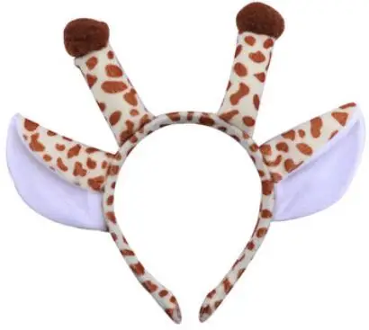 Животное ухо оголовье свинья Жираф Тигр Собака Обезьяна Косплей повязки на