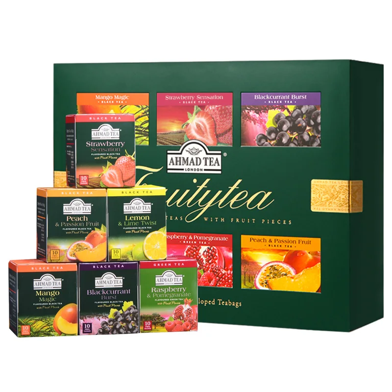 

Six kinds of fruity black drink 120g/box free shipping