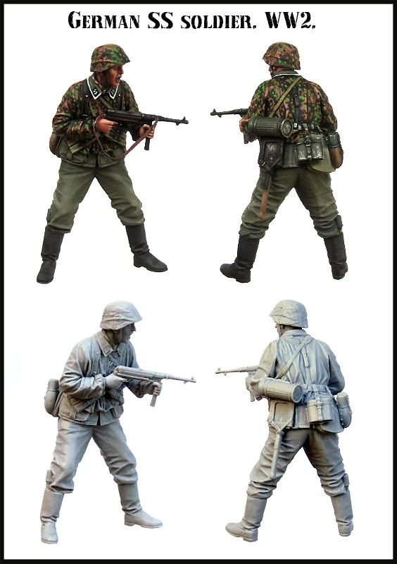 [Модель tusk] 1/35 масштаб разобранные фигурки из смолы наборы моделей E172|Наборы для