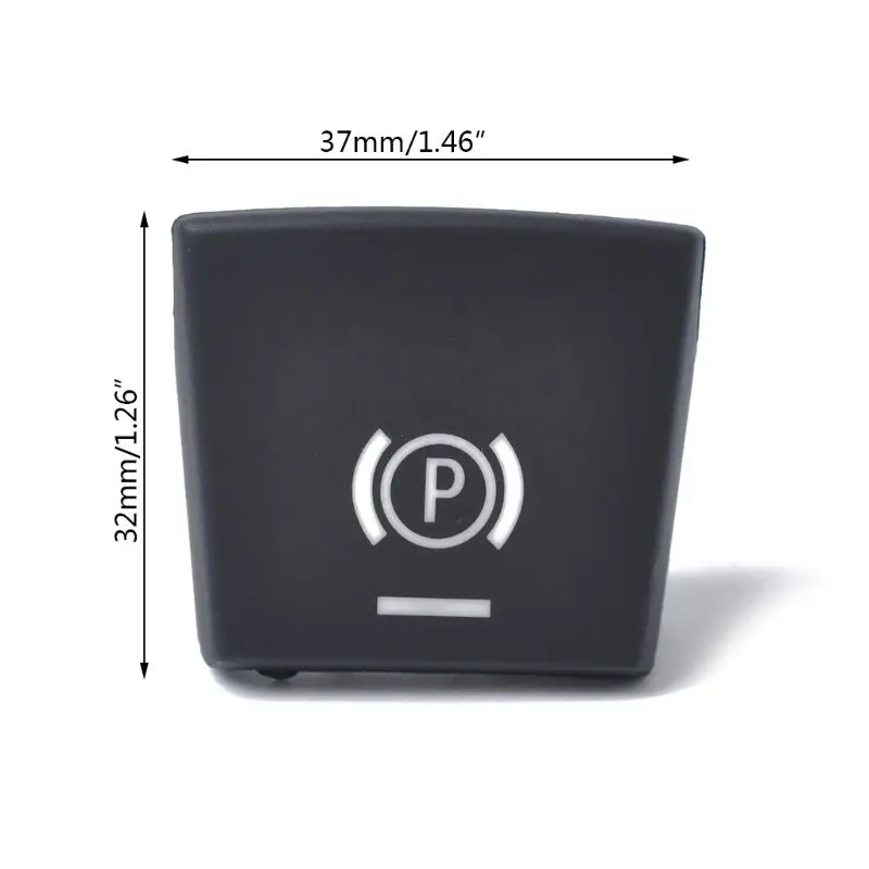 Крышка переключателя кнопки тормоза автомобиля парковочный ручной тормоз P для