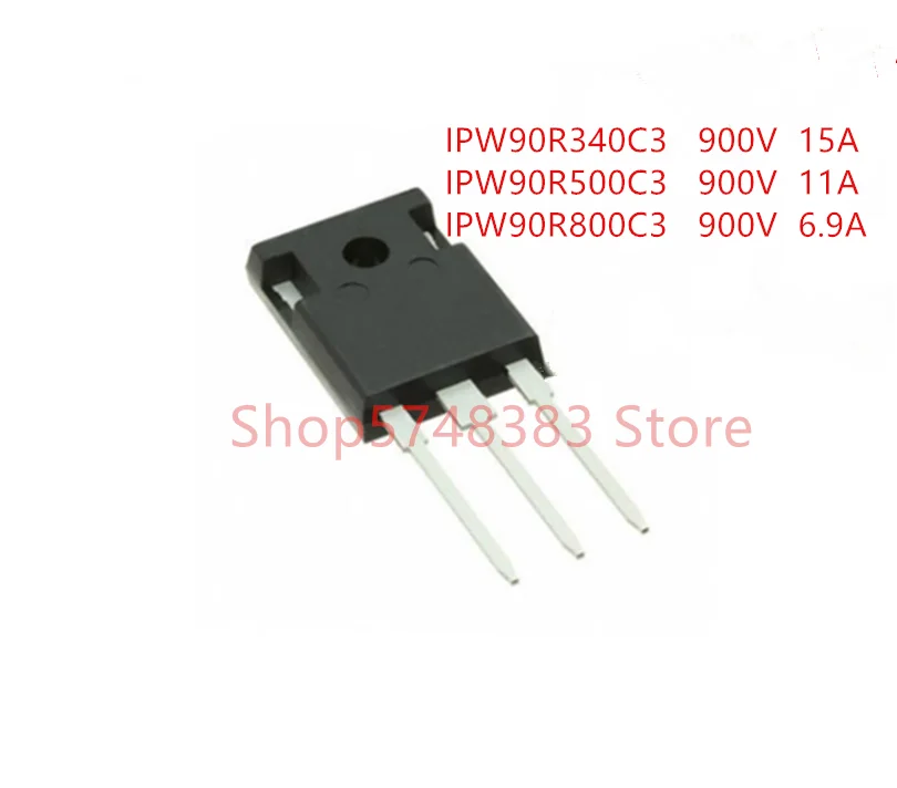 10 шт./лот, IPW90R340C3 IPW90R500C3 IPW90R800C3 TO-247