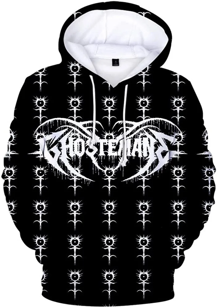 

Creative Ghostemane Hoodies Men women Sweatshirts Trendy Harajuku Long Sleeve Clothes Ghostemane Sweatshirt Men/Women Clothes