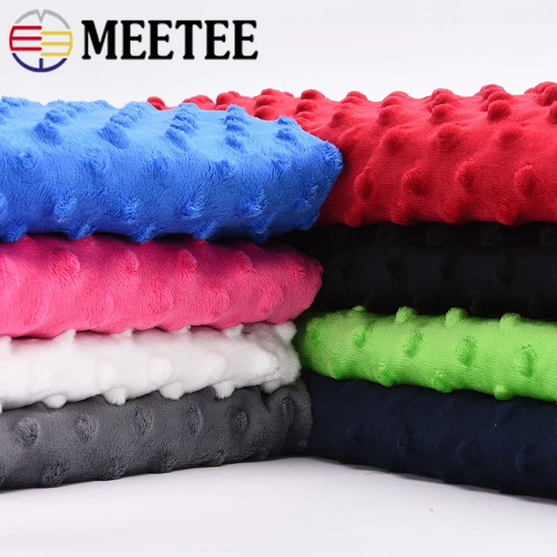 Meetee 50/100 см мягкие плюшевые пузырчатая ткань ткани с высоким уровнем