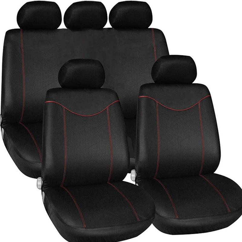 

5 Seats Car Seat Covers Universal Auto Seat Protector Cushion Front Rear Cover Interior Accessories