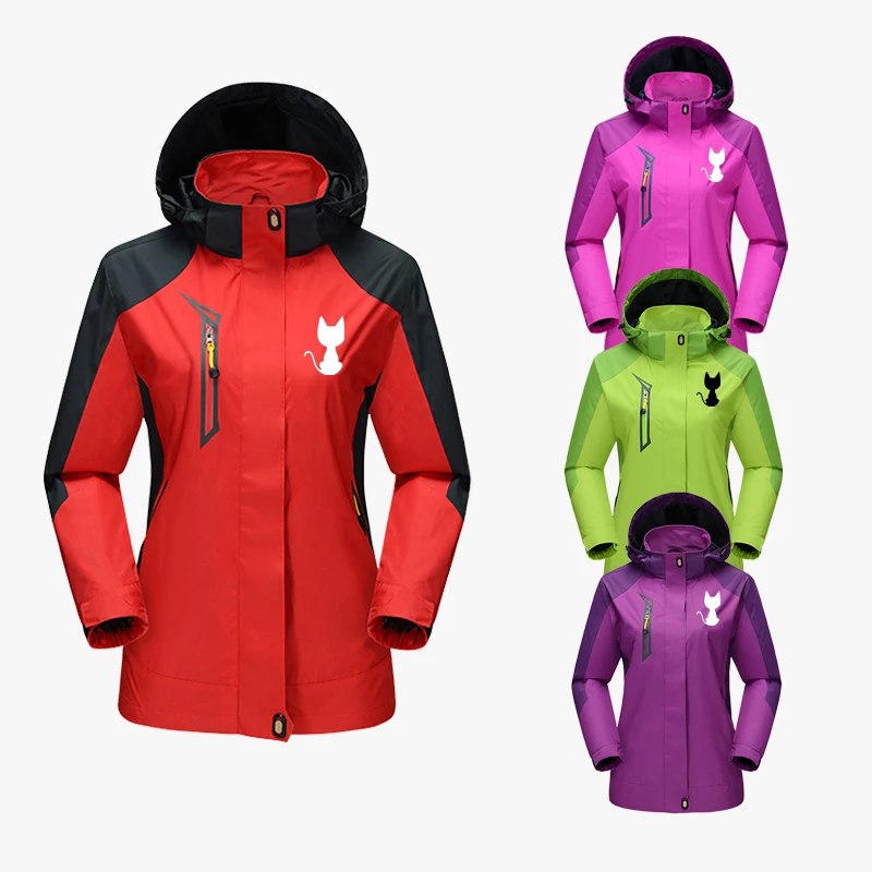 

New Women Casual Jacket Spring and Autumn Thin Single Layer Waterproof Coat Outdoor Clothing Mount Storm Jacket for Ladies