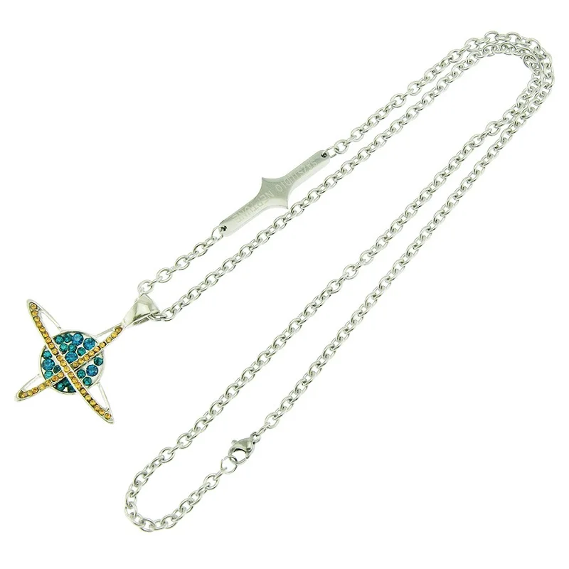 Новый тренд индивидуальная инкрустация планетарной Ожерелье Вселенная