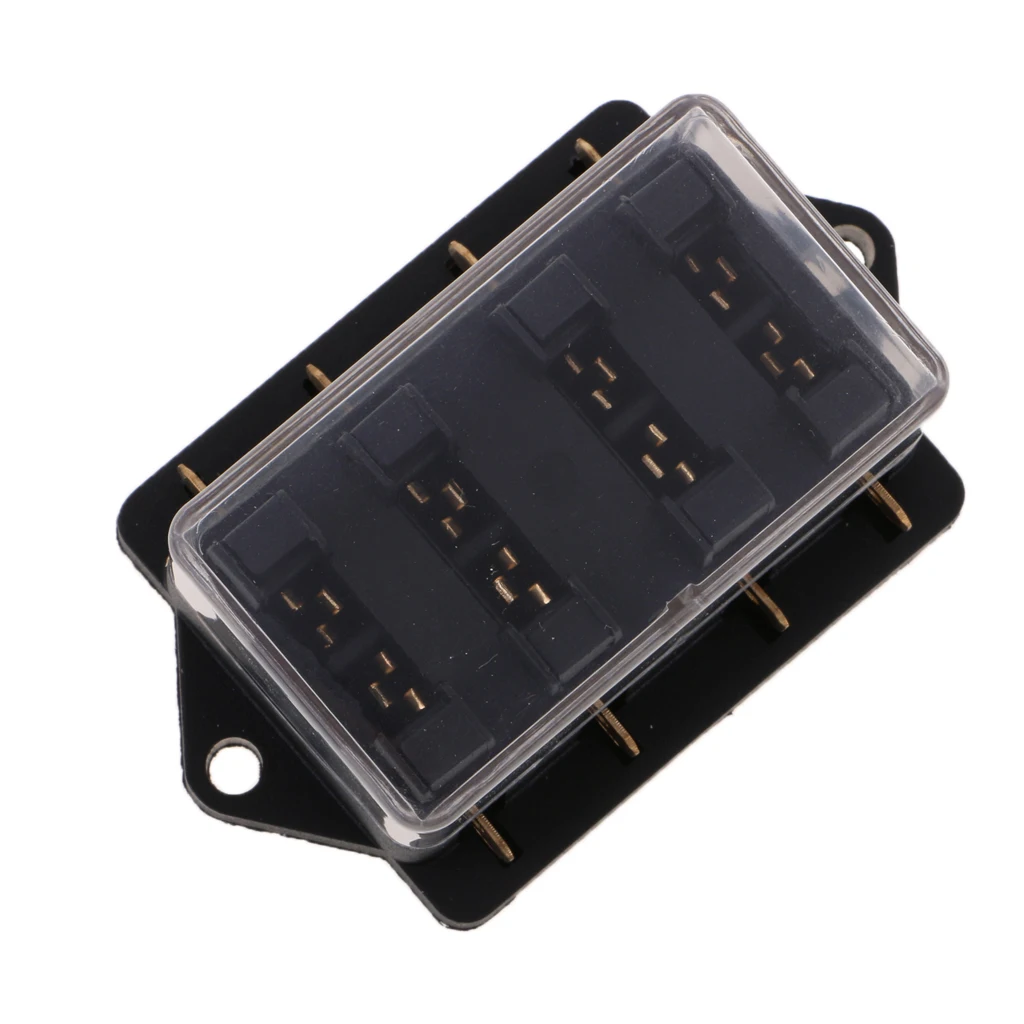 DC 12V 24V 32V цепь ATC ATO Blade предохранитель блок держатель 4 Way|Перемычки| |