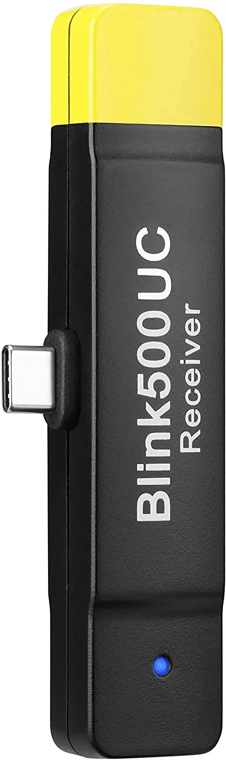 

Saramonic 2.4 GHz Wireless Microphone USB-C Dual-Receiver for Smartphones, Tablets, Computers & More (BLINK500RXUC)
