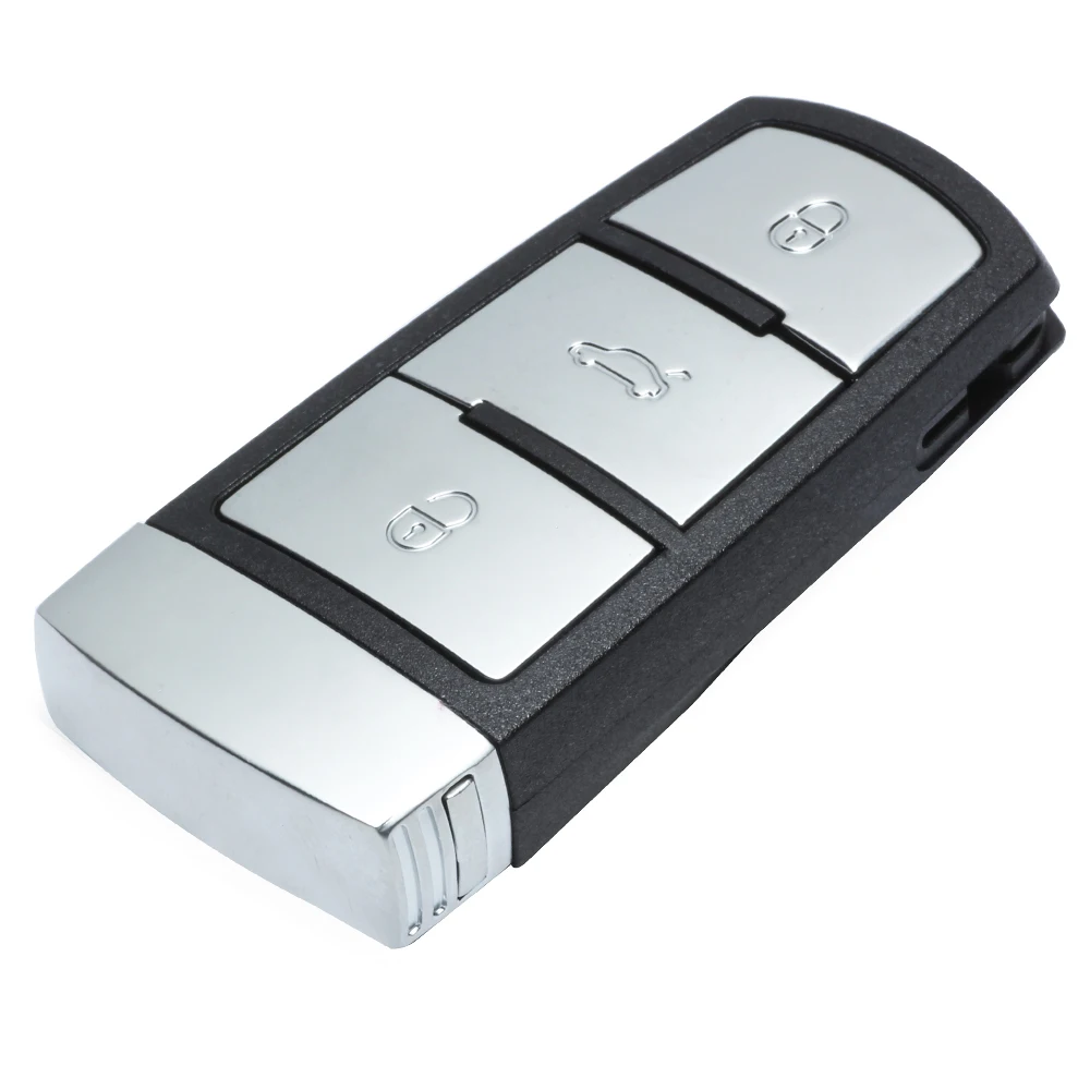 Смарт ключ KEYECU с дистанционным управлением 3 кнопки чип 434 МГц ID48 для Volkswagen Passat & CC