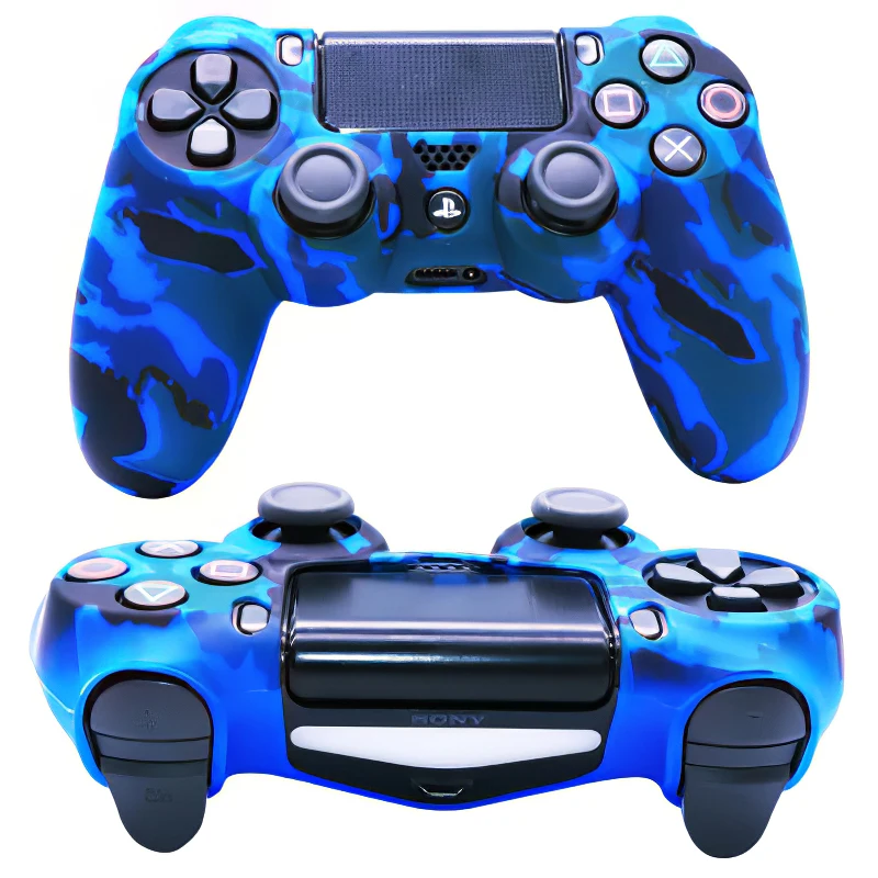 

10pcs/lot Silicone Case Cover PS4 Controller Rubber Protective Cover For PS4 Joystick Gamepad Cap Cover