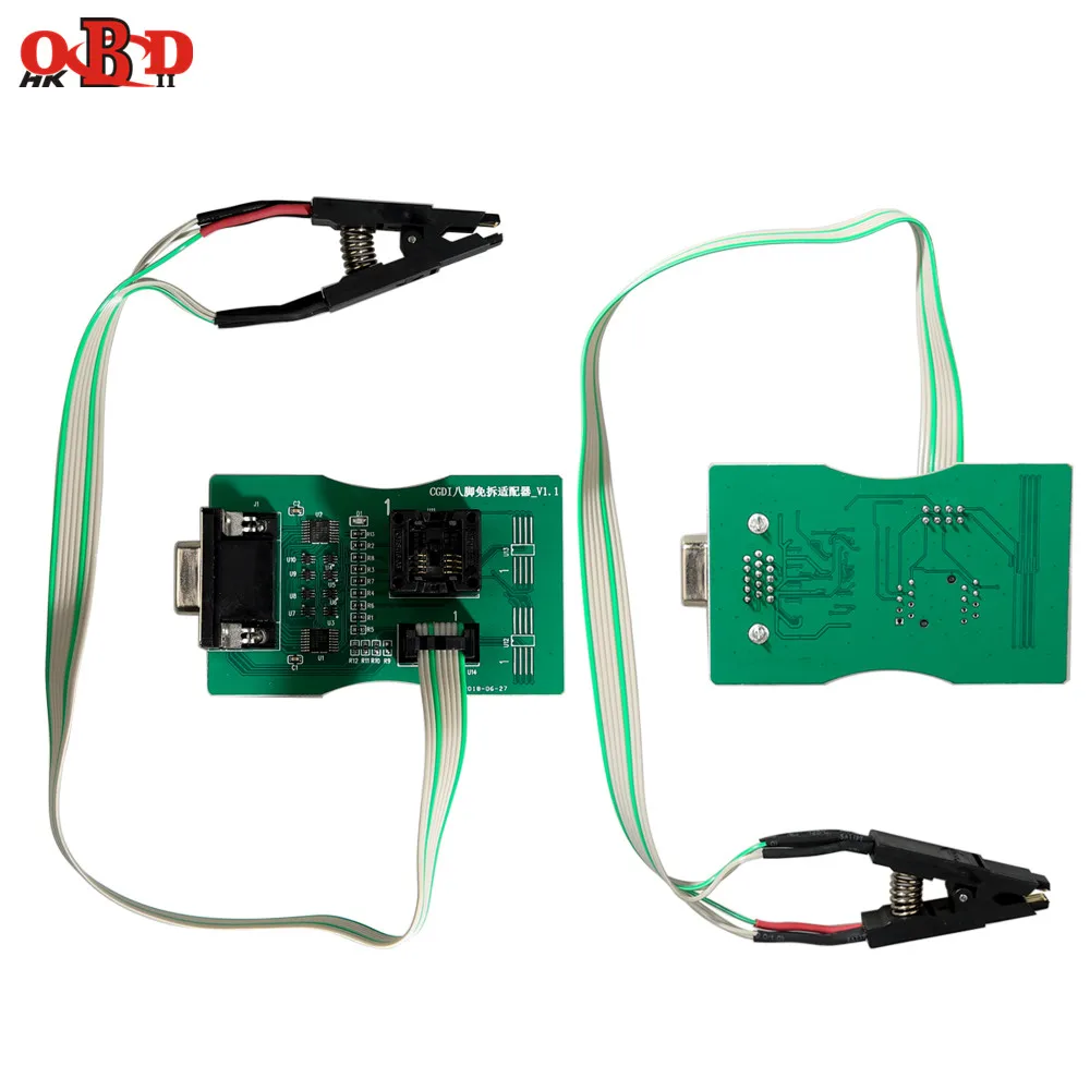 Чтение 8 футов чип свободный Зажим адаптер с CGDI Prog для BMW и XPROG 5 60/5 74 UPA USB ECU