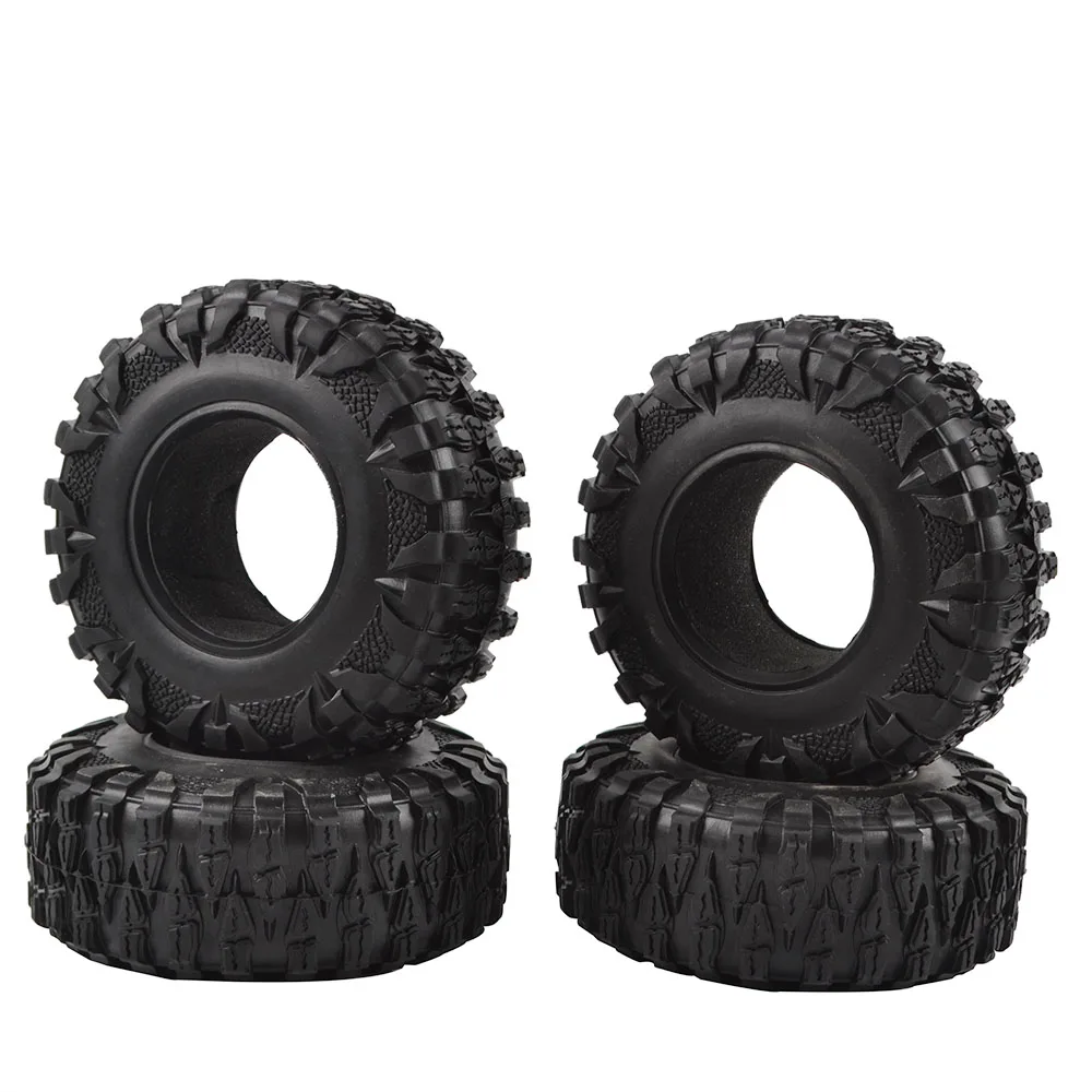 

Aluminum 2.2 Inches Beadlock Wheels Hub and Rubber Tires for Traxxas TRX4 Bronco Axial SCX10 Wraith RR10 90046 D90 Tamiya CC01