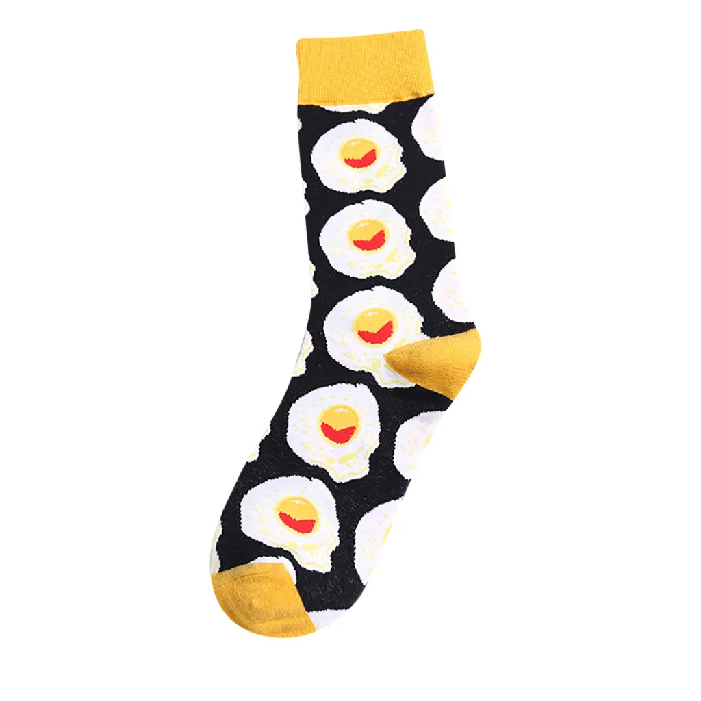 

2019 fashion sock funny avocado omelet burger sushi apple plant fruit food sock summer unisex casual socks Y730