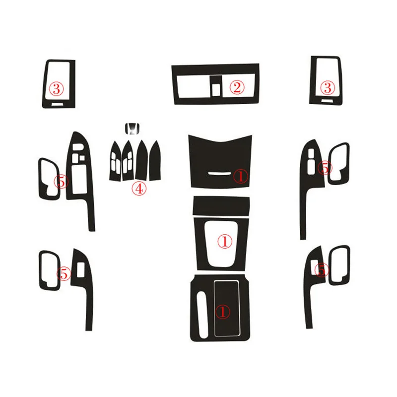 Автомобильный Стайлинг новинка автомобильная центральная консоль изменение