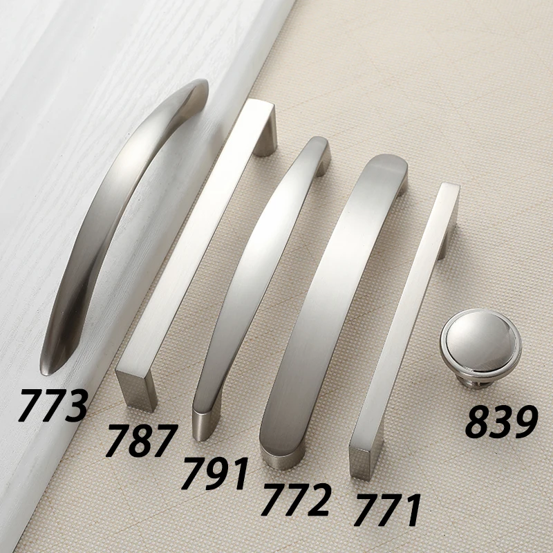 WV современные минималистичные шкафы дверь шкафа Серебряная ручка американский