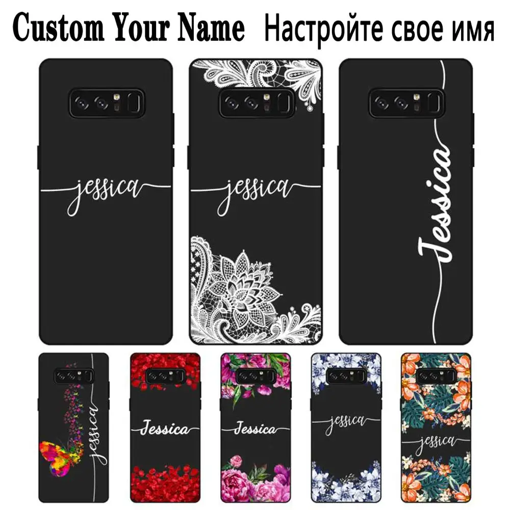 Черный мягкий силиконовый чехол из ТПУ для samsung Galaxy Note 3 4 5 8 9 10 Plus M10 M20 M30 Grand Prime