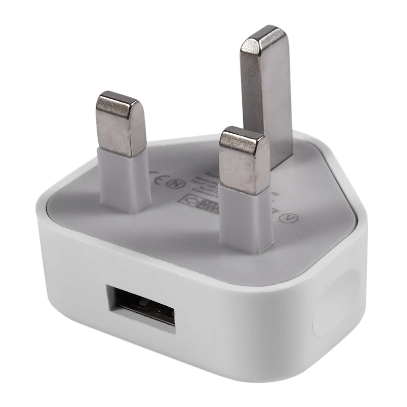 Универсальная Usb вилка стандарта Великобритании 3 Pin настенное зарядное