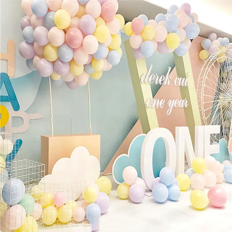 

30/50pcs 5incs Macaron balloons latex smal Ballons for Birthday party decorations baby shower Wedding Grand event supplies