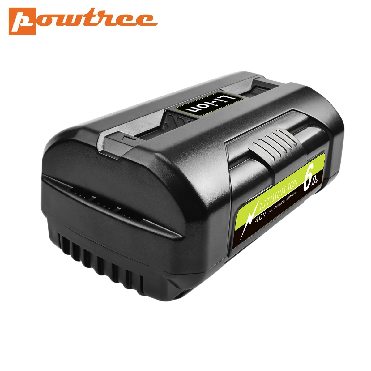 Сменный литий-ионный аккумулятор Powtree для Ryobi 40 в OP4050 6000 мАч аккумуляторы триммера