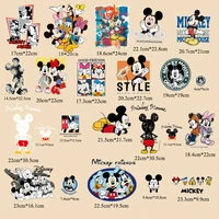 Disney Mickey Mouse ironing patch Minnie heat transfer garment patch cartoon DIY sewing garment bag condemnation sticker gift