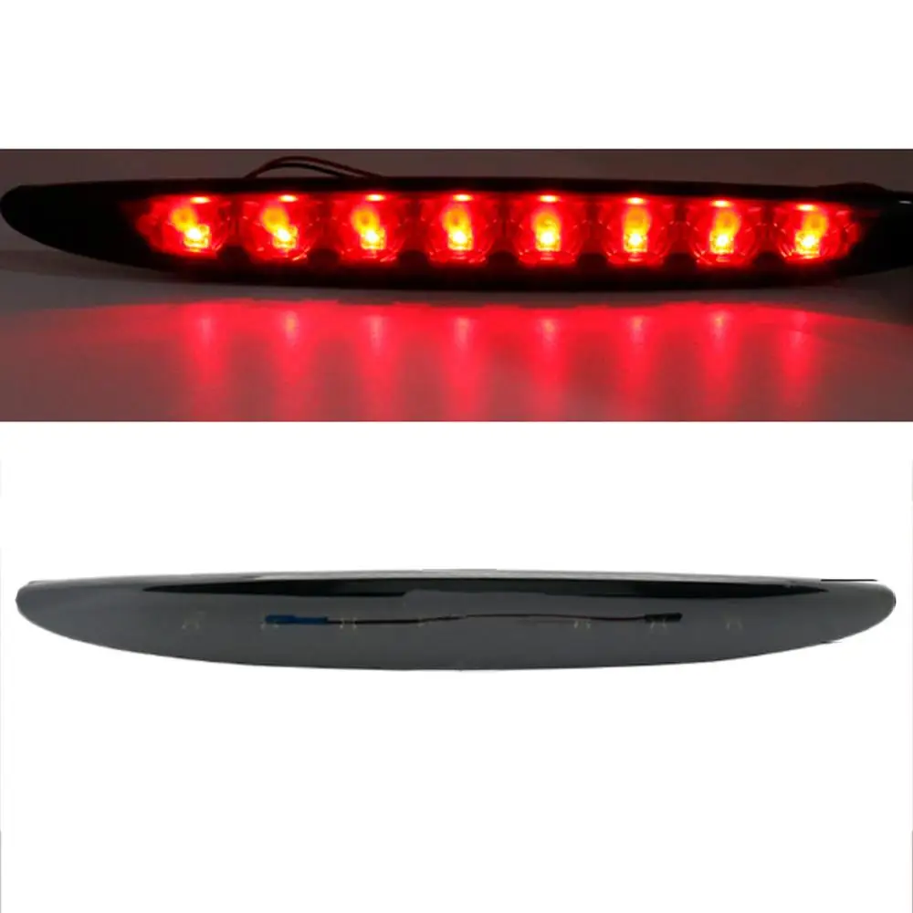 Прозрачный 8 светодиодный высокая гора авто задний стоп Предупреждение лампа