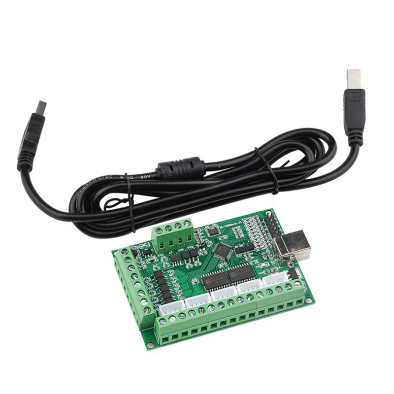 

5-осевой гравировальный станок MACH3 12В-24В V2.1, материнская плата с ЧПУ, карта управления движением, плата интерфейса привода шагового двигател...