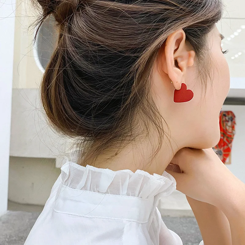 Новое поступление 2019 геометрические металлические женские модные серьги