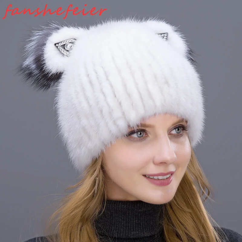 Новая мода хорошего качества женская зимняя Вертикальная ткацкая шляпа