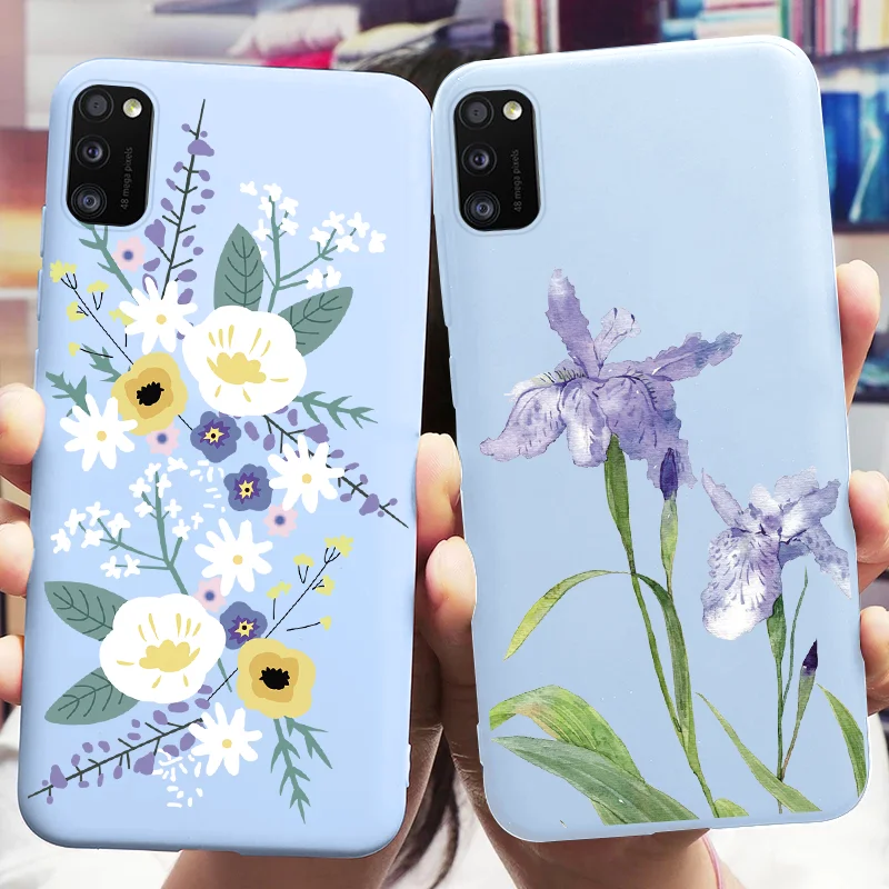 Чехол для Samsung Galaxy A41 6 1 дюйма мягкий чехол из ТПУ телефона A 41 GalaxyA41 авокадо