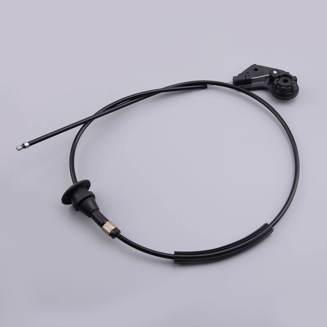 

103.2cm Black Car Front Engine Hood Bonnet Release Mechanism Cable Wire Fit for BMW X5 E53 51238402615