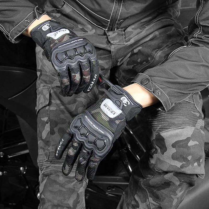 Перчатки для езды на мотоцикле велосипеде сенсорный экран светоотражающие