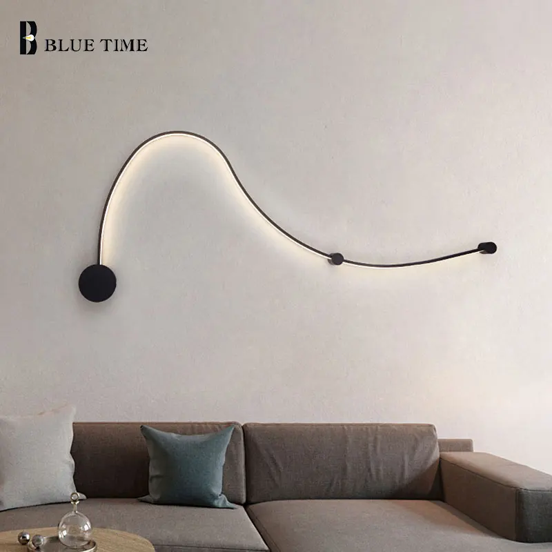 Светильников современный светодиодный настенный светильник для гостиной