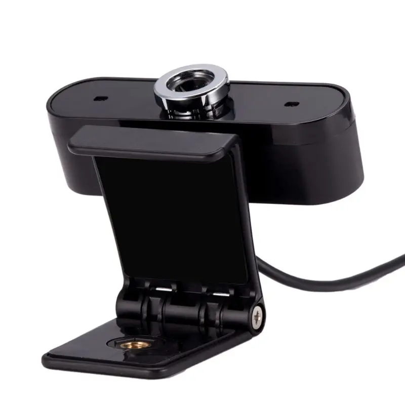 

360 degree rotatable USB 2.0 Webcam Camera with Microphone Noise Reduction for PC Computer