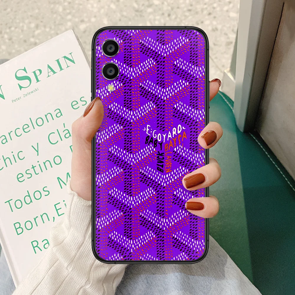 

Goyard Design Colourful Phone case For Huawei Honor 10 10i 20 6A 7A 8 8A 8X 9 9X Play View 20 Lite Pro black hoesjes luxury Etui