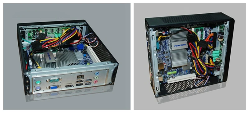 PC Mini ITX Чехол горизонтальный настольный компьютер Bludio пустой корпус алюминиевый сплав HTPC домашний кинотеатр игровой чехол D
