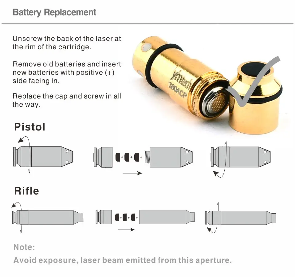380ACP тренировочный пулевидный лазер, тактическая красная точечная Лазерная пуля, тренировочный картридж, красная лазерная пулевидная пушка, прицел