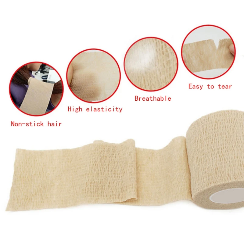 

Sport Therapy Self Adhesive Elastic Bandage Wrap Tape 4.5m Elastoplast For Knee Support Pads Finger Ankle Palm Shoulder